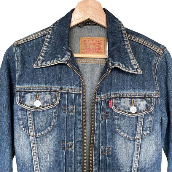 Levi’s Heavy Denim 100% Cotton Jean Jacket - Picture 2 of 9